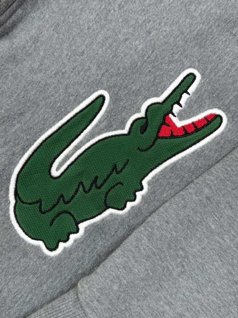 Lacoste big logo pullover (Category: Coats, Jackets and Outerwear) located in Cebu City. Submitted by stylehub_ (Listing ID 1377918375, Image 3). Description: L c ò s t e big logo pullover hoodie Large Width: 23 Length: 29 Condition: pristine Color rate: 9.8/10 .