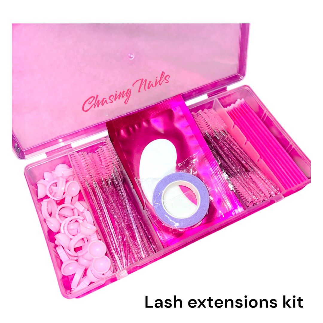 Lash Extensions Tool Kit (Category: Vision Care) located in Pasig City. Submitted by eulybabes (Listing ID 1377846303, Image 2). Description: ✨ Product Overview ✨ The Chasing Nails Lashes Extensions Kit is the primary subject of this information. It appears to be named simply as “Chasing Nails Lashes Extensions Kit.” No additional details, features, or specifications are provided in the given data. This concise title is all that is available for 