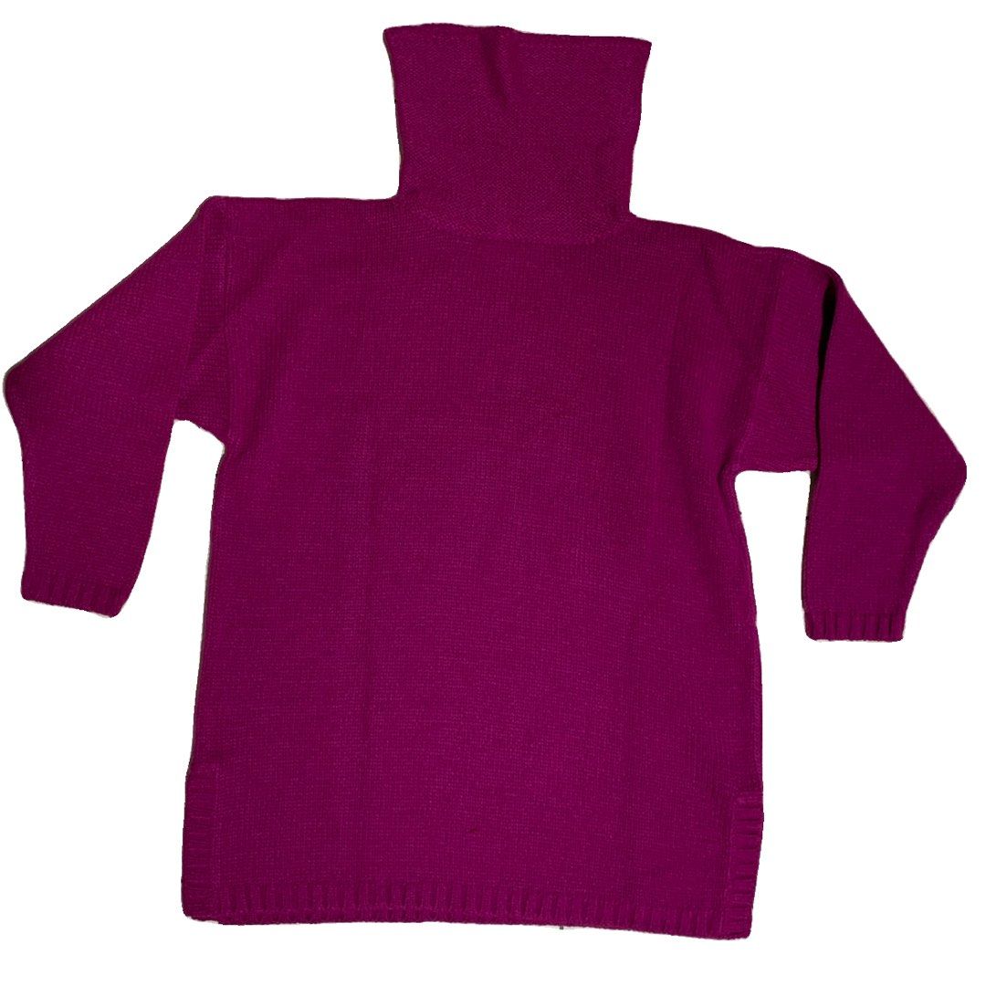 Magenta / Fuchsia Knit Turtleneck (Category: Longsleeves) located in Malabon City. Submitted by onesionceloved (Listing ID 1377889830, Image 1). Description: ⭐️ Never worn! ⭐️RFS: too big on me ⭐️ perfect jewel-toned magenta ⭐️ Fits L-XL BEST ⭐️ FREE SHIPPING FOR ORDERS ABOVE ₱1000!.
