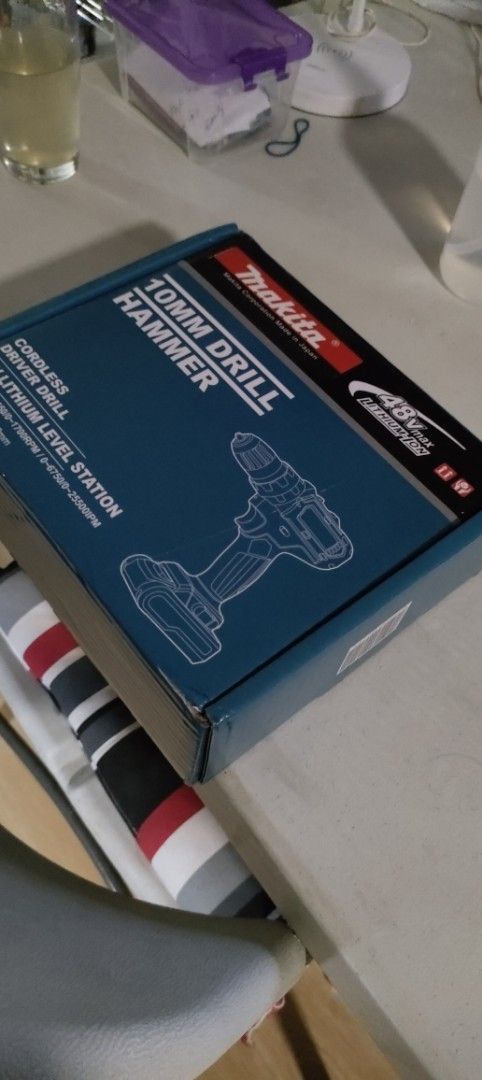 Makita Cordless Driller (Category: Everything Else Others) located in Quezon City. Submitted by nobody241625 (Listing ID 1377883261, Image 2). Description: brand new Makita cordless driller with 2 rechargeable batteries. Fishermall QC meet up. or grab shipping by buyer..