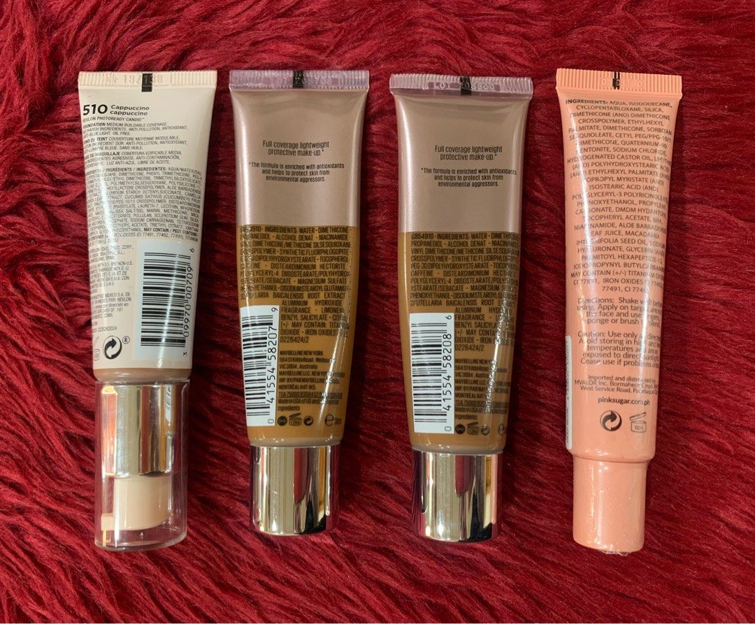 Maybelline/Revlon/Pink sugar foundation (Category: Makeup) located in Quezon City. Submitted by jaianaapura (Listing ID 1377763766, Image 2). Description: Authentic and brandnew mall pull out foundation from Australia .