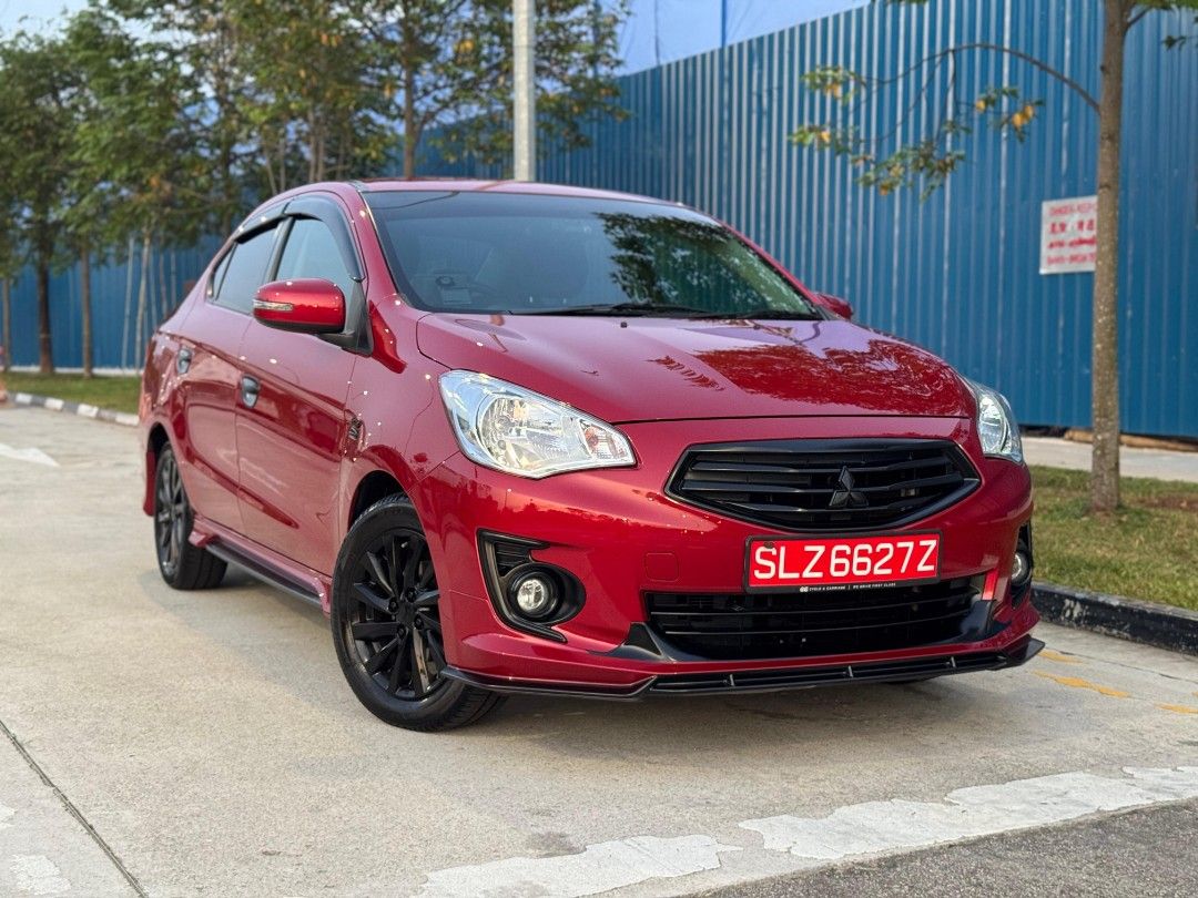 Mitsubishi Attrage 1.2 CVT Style (A) (Category: Used Cars) located in Singapore. Submitted by preciseauto (Listing ID 1371024618, Image 1). Description: 🔥🔥BOSS SAY ALL MUST GO CLEARANCE SALE🔥🔥 🚨CHEAPEST CARS IN THE MARKET🚨 🚘$500 DRIVEAWAY🚘 🏦LOWEST INTEREST FROM 1.48%🏦 🟢1 YEAR WARRANTY🟢 🔧FREE 1 YEAR SERVICING🔧 🏬 Vehicle 120 Points INSPECTION CHECK By In House Workshop BEFORE we put them for SALE 🚕 PHV Drivers Welcomed 🔁 High Trade