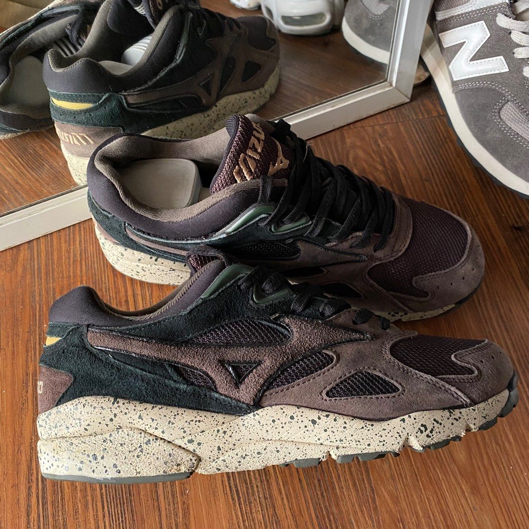 Mizuno Sky medal wild nordic original black brown original murah not wave  rider 10 contender s not mizuno rb87 sneakers second market