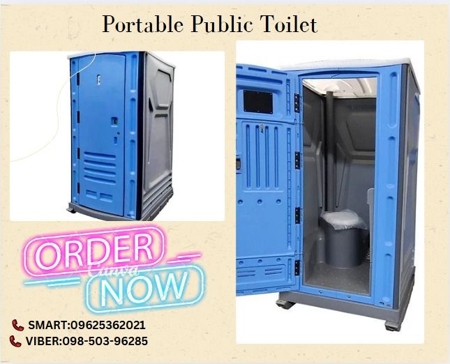 MOVABLE OUTDOOR TOILET PUBLIC PLASTIC PORTABLE TOILETS CABIN PRE-ORDER ...