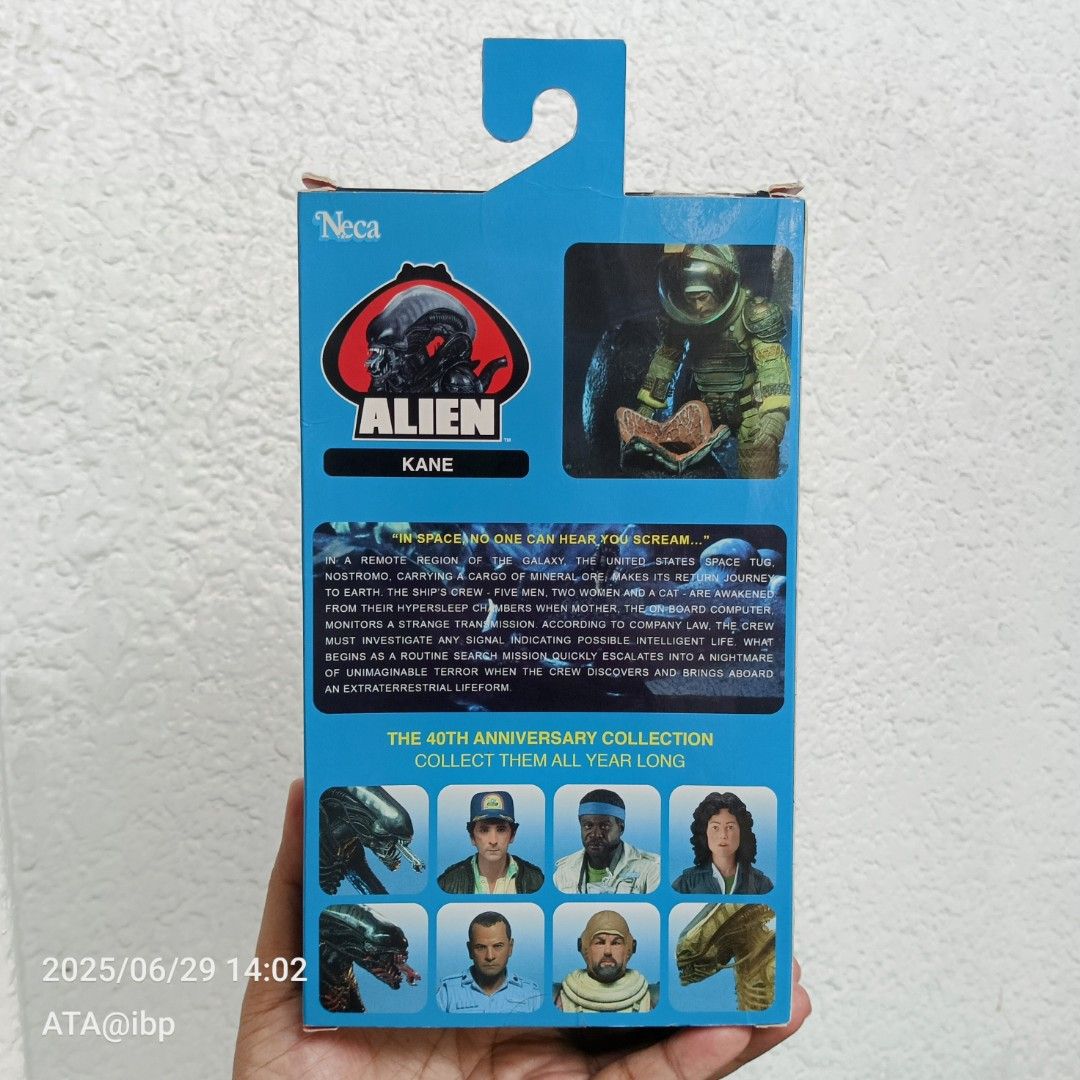 NECA 40th Alien KANE (in Compression Suit) 7" Action Figure (Category: Figurines & Statues) located in Paranaque City. Submitted by AirplanesTrainsAutomobilesATBP (Listing ID 1275764119, Image 2). Description: Want to see more of my listings? Just click my username above.☝️ DESCRIPTION: > ITEM: Rare Neca Aliens 40th Anniversary KANE (in Compression Suit) 7" Scale Action Figure. > CONDITION: Brand New. Sealed. Packaging has minor flaws. > MODE OF 