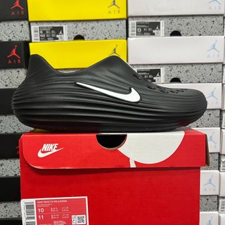 Nike ReactX Rejuven8 Black Clogs Slides64217126759041110