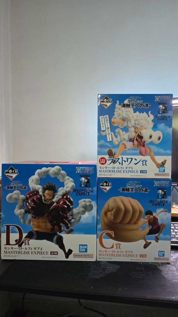 Luffy Many Box One Piece Masterline EXPIECE Luffy Figures, Hobbies & Toys, Toys ...
