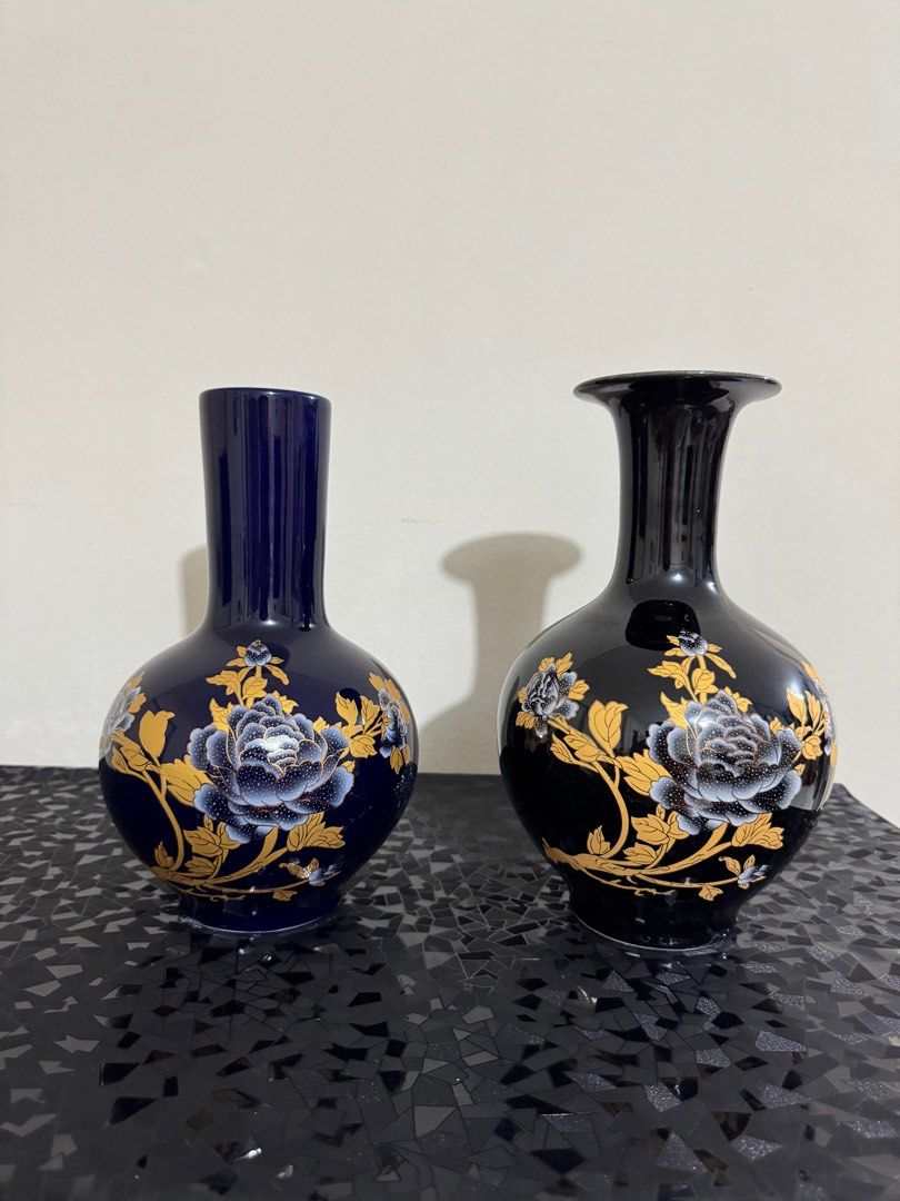 Pair of Decorative Ceramic Vases