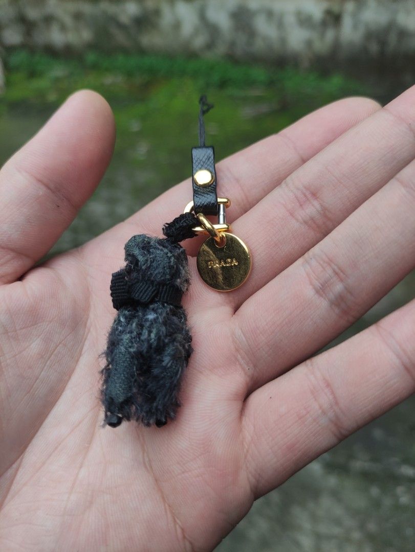 Prada Teddy bear bag accessory (Category: Luxury Accessories) located in Manila. Submitted by maxxxxxxxxxxxx (Listing ID 1377835607, Image 3). Description: for sale Prada bag accessory teddy bear type with gems keychain.