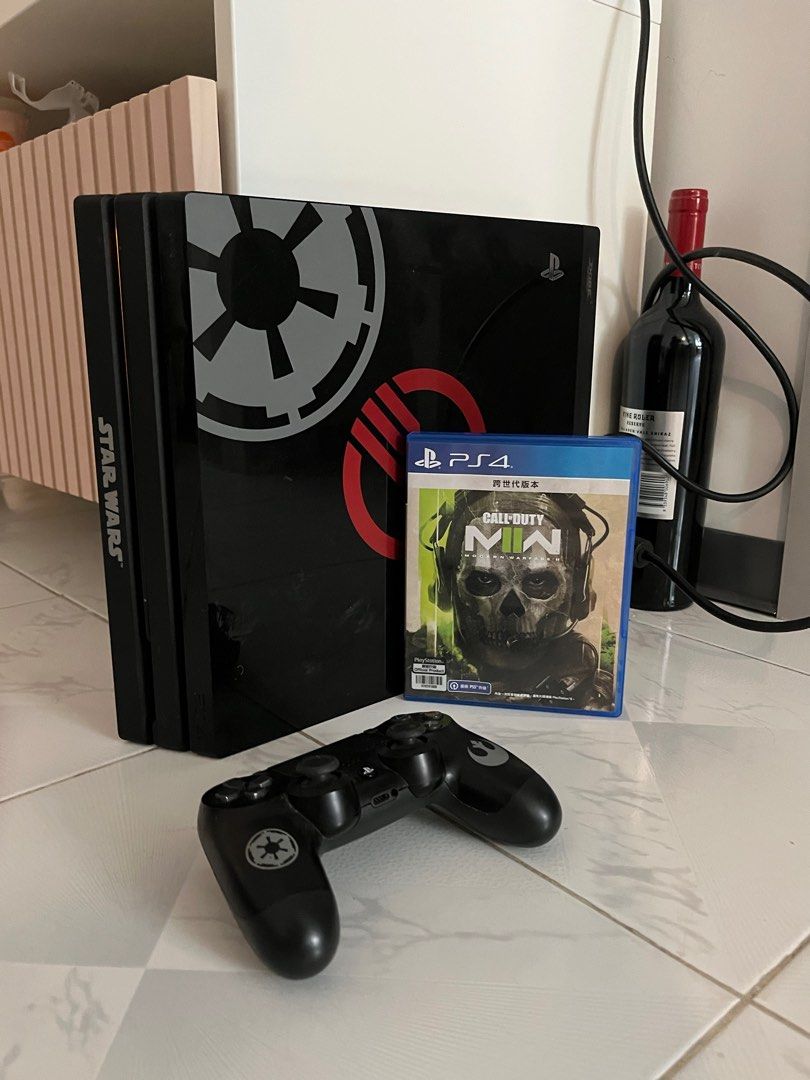PS4 PRO, COD （分類：PlayStation）位於 Hong Kong。 由 wonkk72 提交（商品編號 1377837152，圖片 1）。簡介： PS4 pro 跟一手制，cod（ps5兼容版）可就交收，少議。