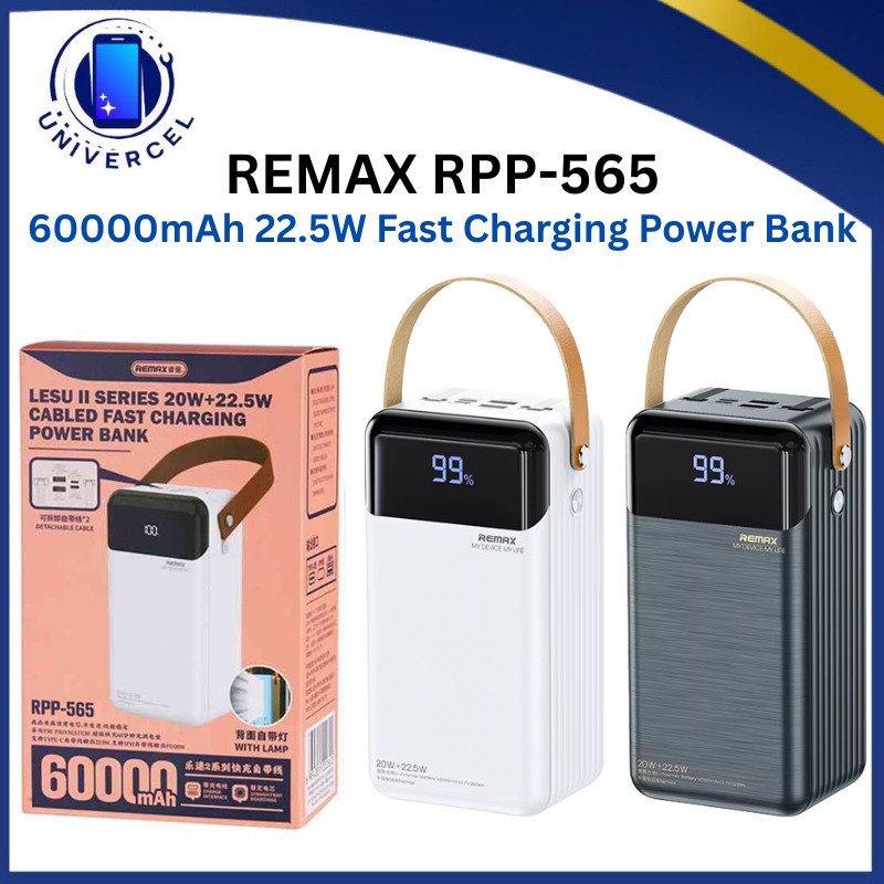 REMAX RPP-565 Lesu 2 Series 60000mAh PD+QC Fast Charging Power Bank(PD ...