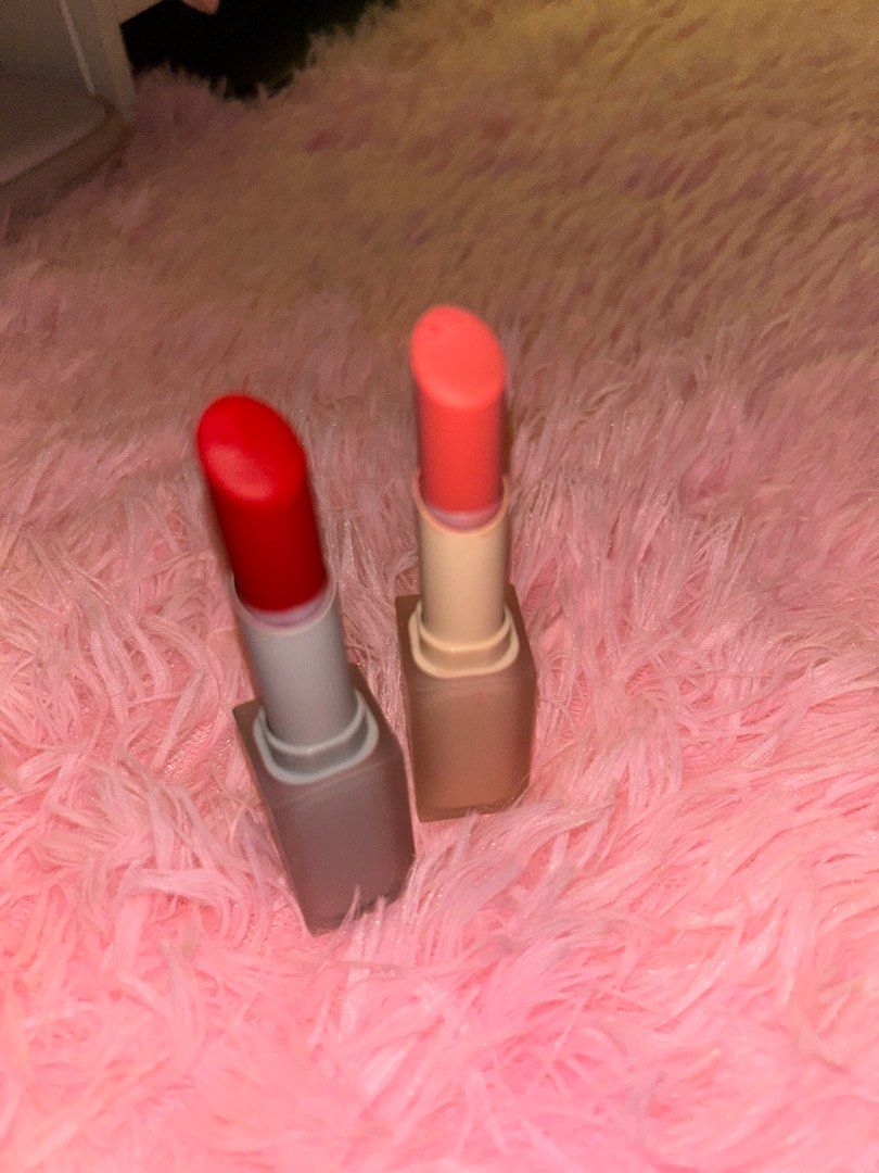Romand Zero Matte Lipstick (Category: Makeup) located in Magalang. Submitted by from.pau (Listing ID 1377925384, Image 3). Description: shades: shell nude & red carpet u can buy 1 for 200 or get both for 350 alr sanitized sf: buyer.