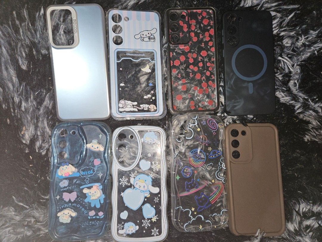 Samsung S23+ used cases (Category: Other Mobile & Gadget Accessories) located in Dasmarinas. Submitted by morningdivabeam (Listing ID 1377816560, Image 1). Description: - for free if you buy any of my items ✅ Questions are welcome ✅ Mailing from Dasma Cavite, SF depends on location & courier (J&T or LBC COP shouldered by buyer) ✅ Meetups: SM Molino, SM Southmall, or near places with handling fee ❌ Please expect late replies due to graveyard shift