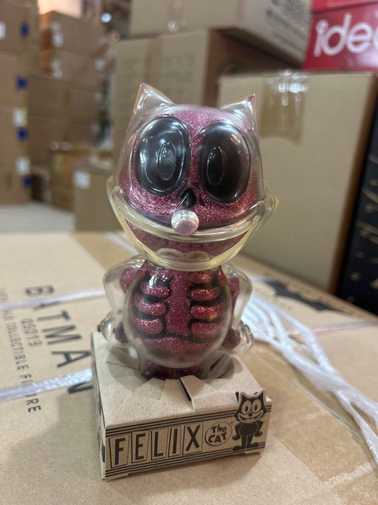 SecretBase Felix the Cat Xray Pink Rame, 興趣及遊戲, 玩具 SecretBase Felix the Cat Xray Pink Rame, 興趣及遊戲, 玩具