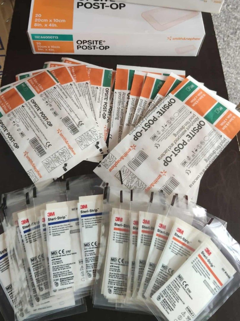 Steri strip at opsite (Category: Braces, Support & Protection) located in Quezon City. Submitted by jesselee14kpop (Listing ID 1377942959, Image 1). Description: brandnew affordable onhand negotiable good quality and condition open for pick up and delivery high quality we also sell many medical supplies call me 09268225723 cod,gcash,bank transfer lifetime time free service.