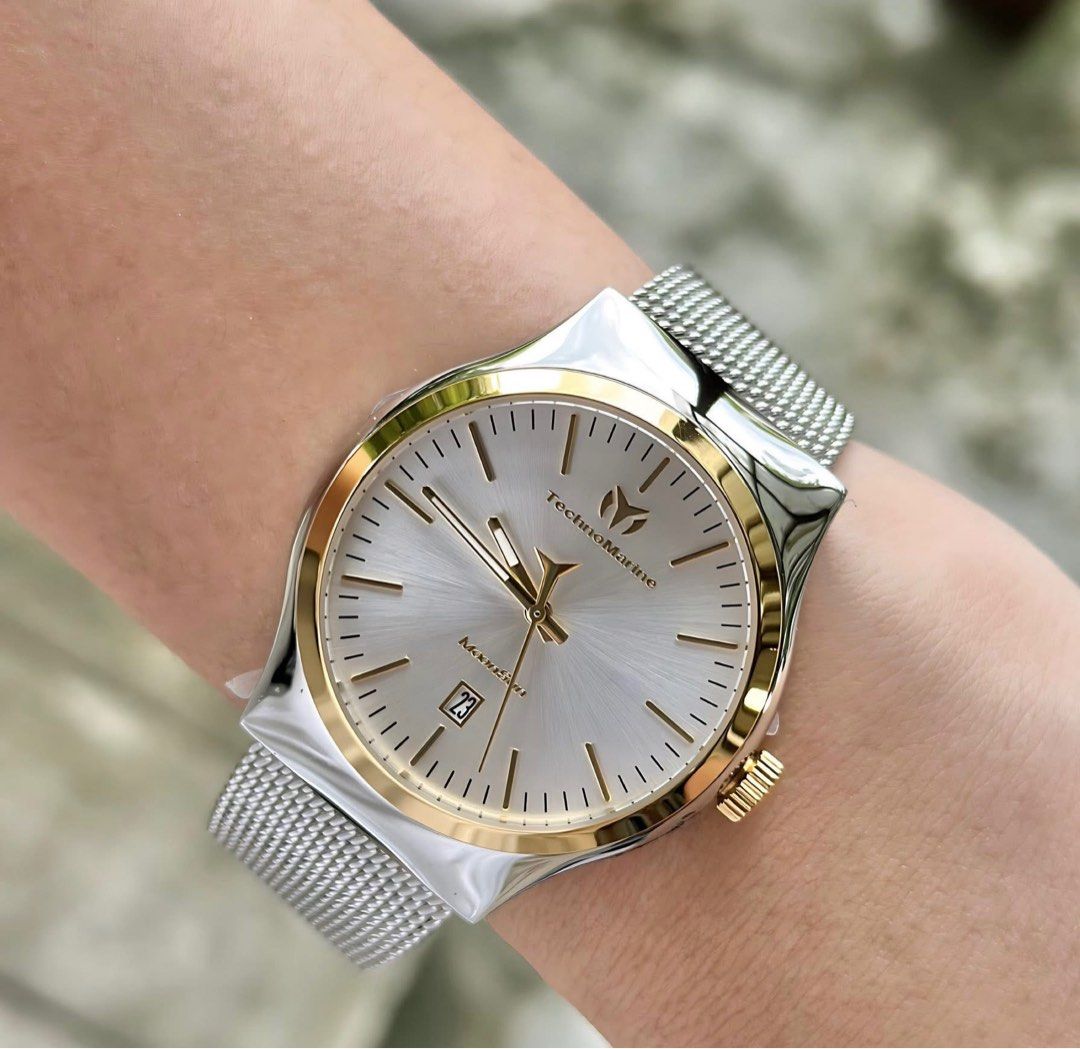 TechnoMarine MoonSun Quartz Watch Womens 40mm (Category: Women's Watches) located in Santa Rosa. Submitted by miqboutique (Listing ID 1377881611, Image 1). Description: Onhand✨ TechnoMarine MoonSun Quartz Watch Womens 40mm ₱4,899 + SF • Ready to ship • Guaranteed Original • Open for layaway Fb page: Miq's Boutique.