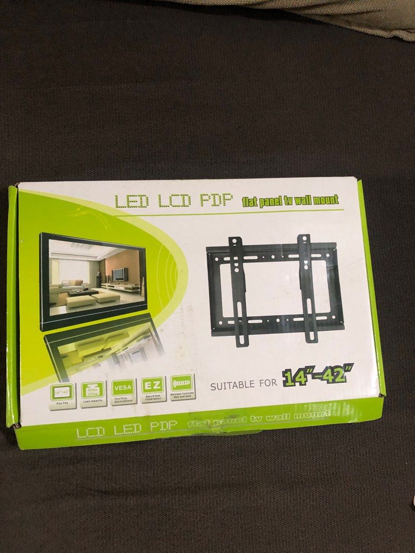 TV Bracket (Category: Home Improvement Tools & Accessories) located in Pasig City. Submitted by boundless93 (Listing ID 1377809269, Image 1). Description: Led tv wall mount As is .