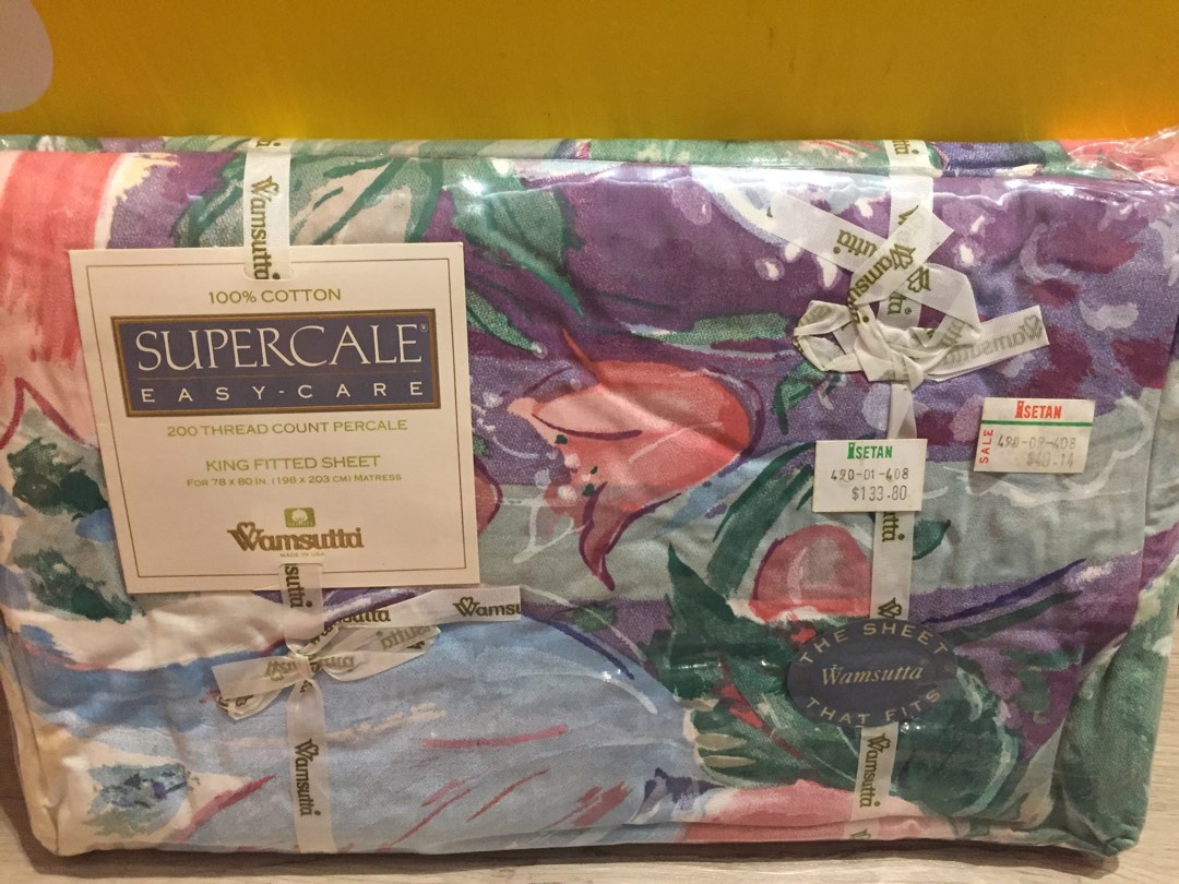 Wamsutta King Fitted Sheet