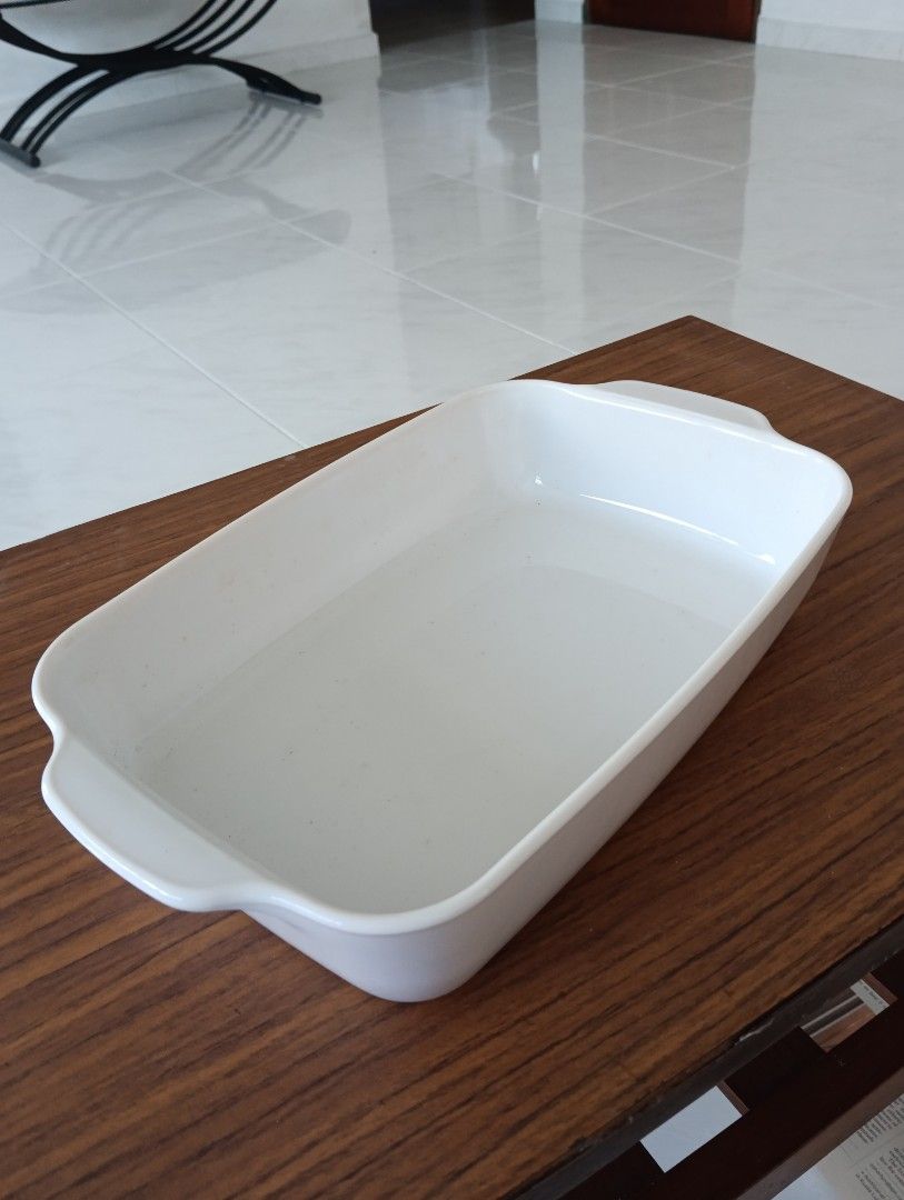 White Rectangular Baking Dish65074073223809110