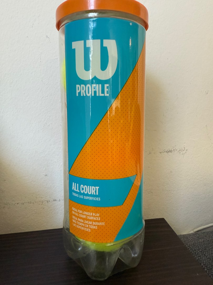 Wilson All Court Tennis Balls Sports Equipment Sports Games Racket