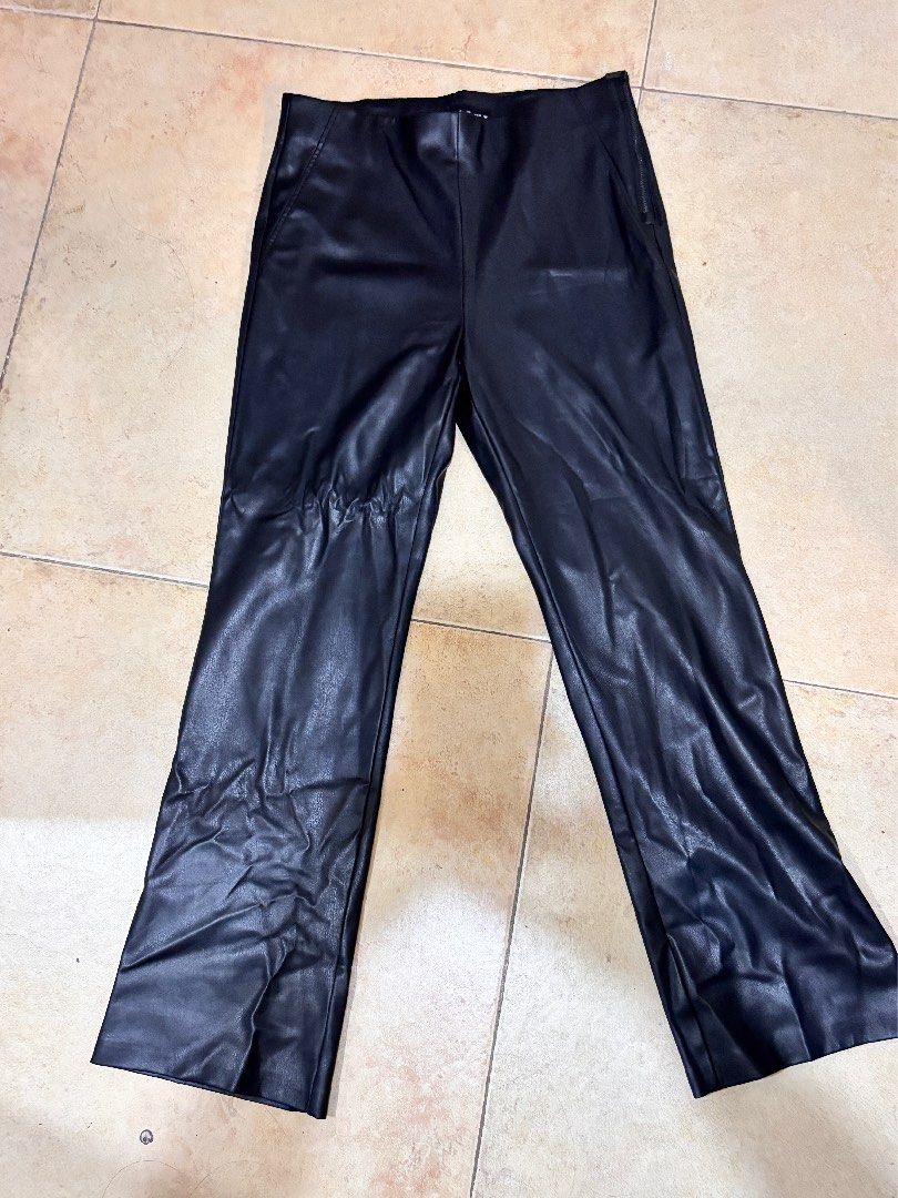Zara Leather Pants (Category: Jeans) located in Quezon City. Submitted by sophabsells (Listing ID 1377862718, Image 2). Description: .