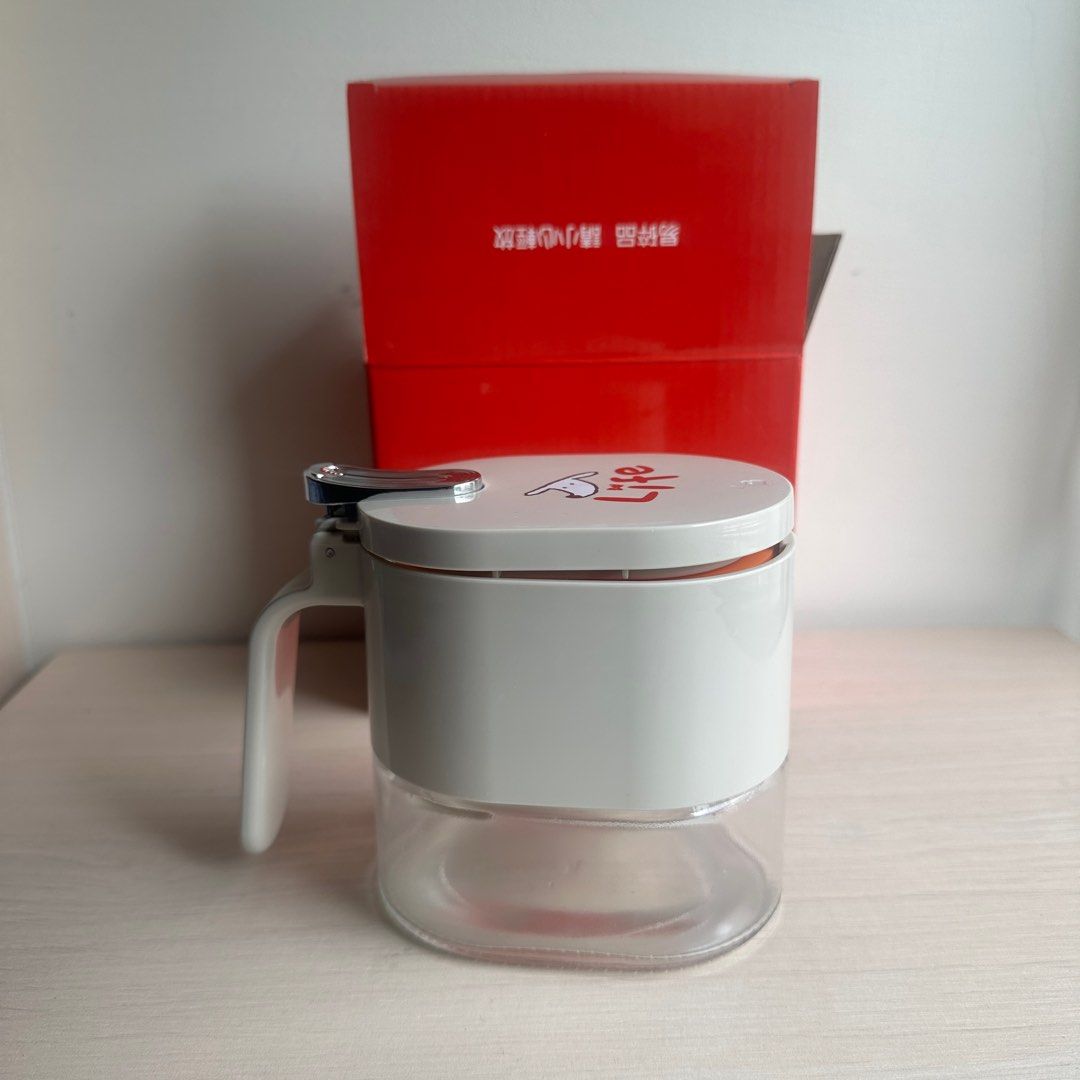 全新 奶茶色調味罐 [台新銀行]richart狗狗