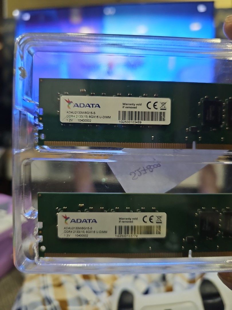 ADATA DDR4 2133MHz 8GBX2 Desktop RAM63223793011587112