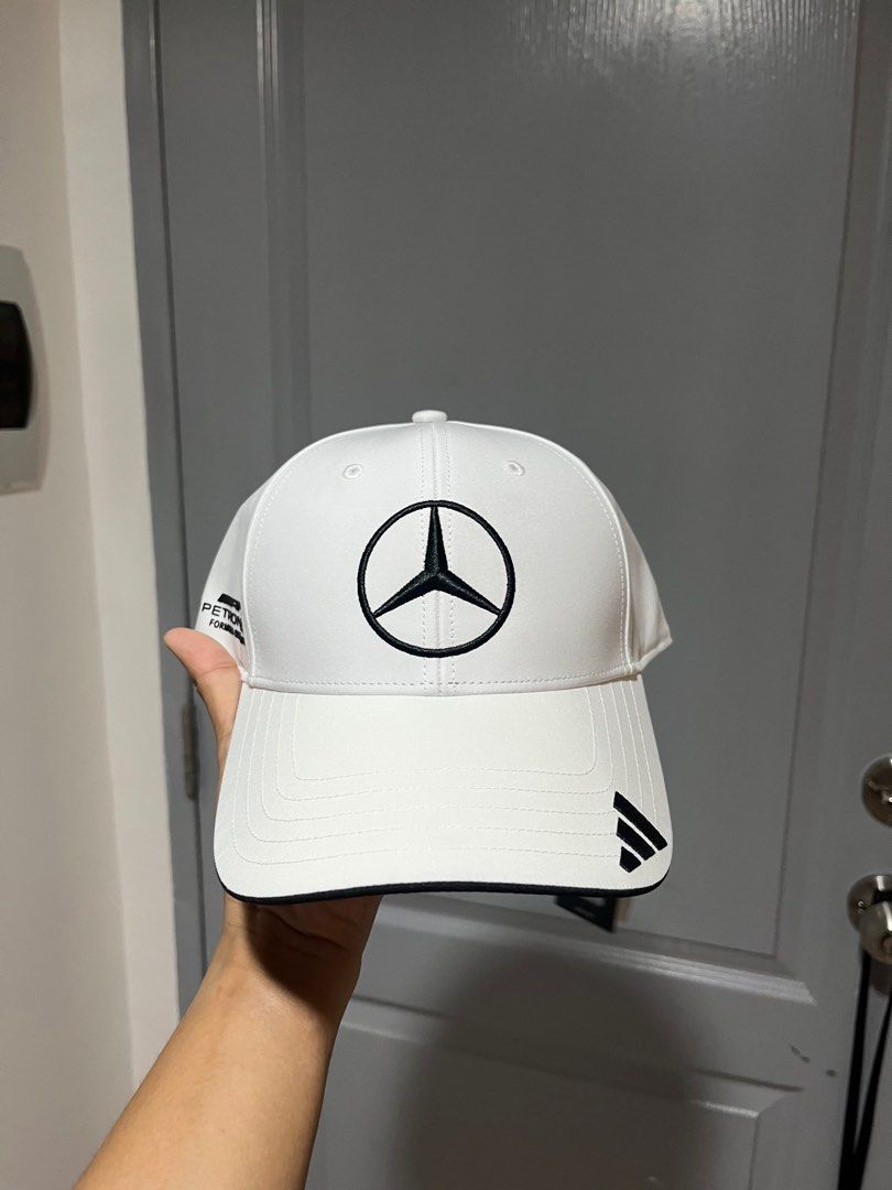 Adidas Mercedes Formula 1 Cap (Category: Caps & Hats) located in Taguig. Submitted by somebanothings (Listing ID 1372888797, Image 1). Description: Adidas Mercedes - AMG Petronas Formula 1 Team Driver White Cap New and unused. Fixed price. Size: OFSM (Men M/L) .