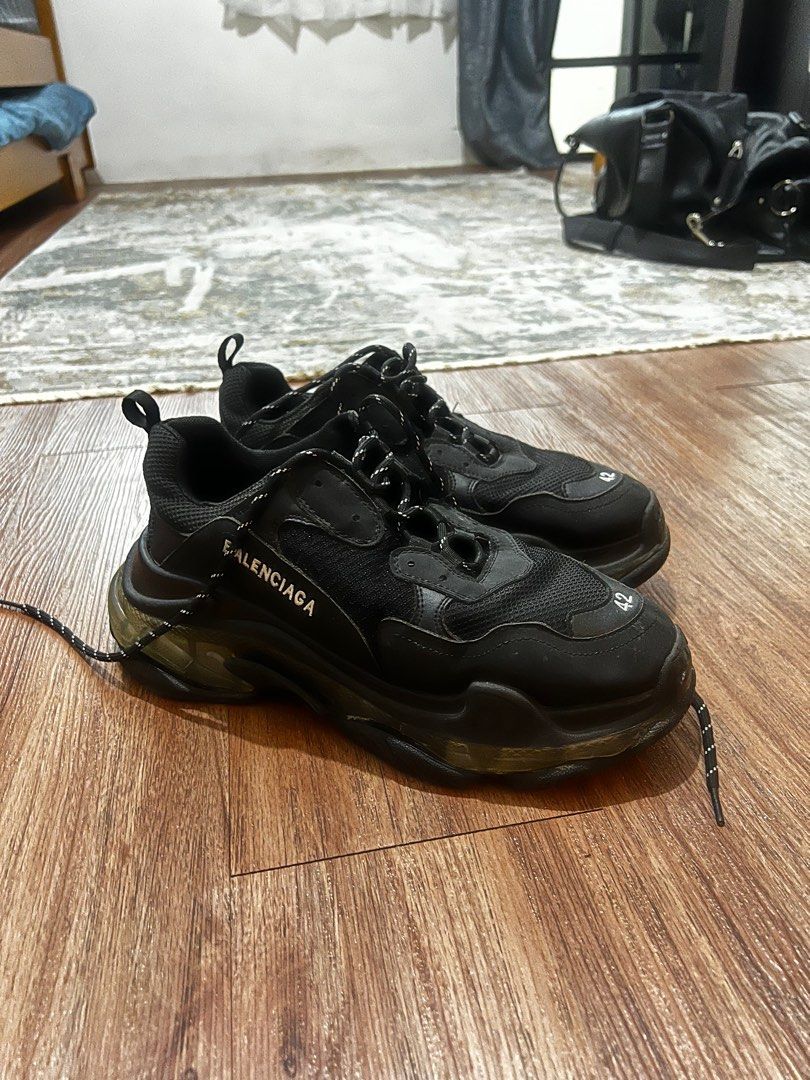 Sepatu Balenciaga Triple Black Balenciaga Sock Sepatu Balenciaga