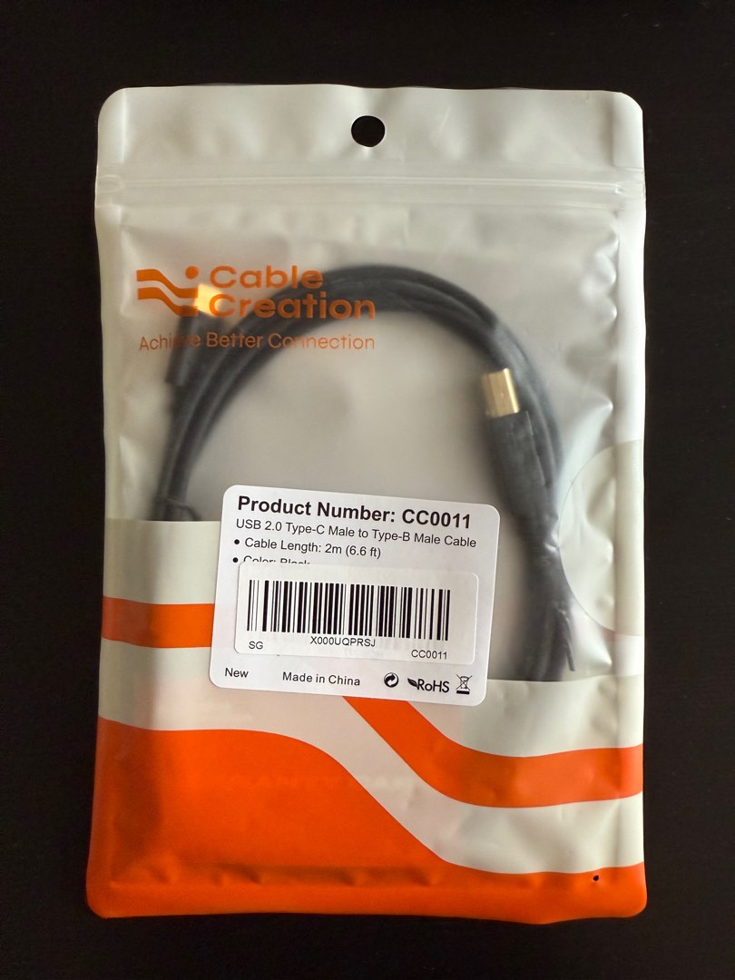 Cable Creation type-c to type-b cable, Audio, Portable Audio ...