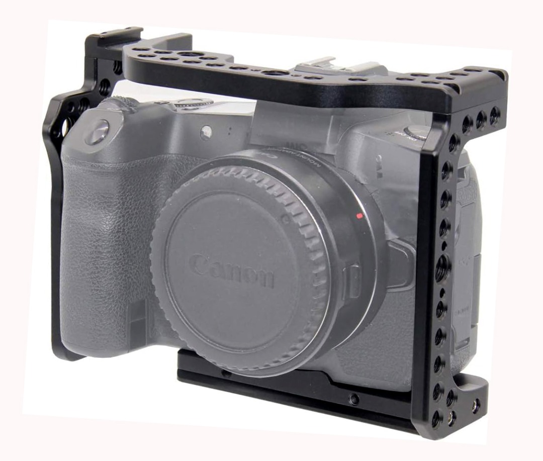Camera Cage small Rig for Canon EOS R Mirrorless with Cold Shoe Mount ...