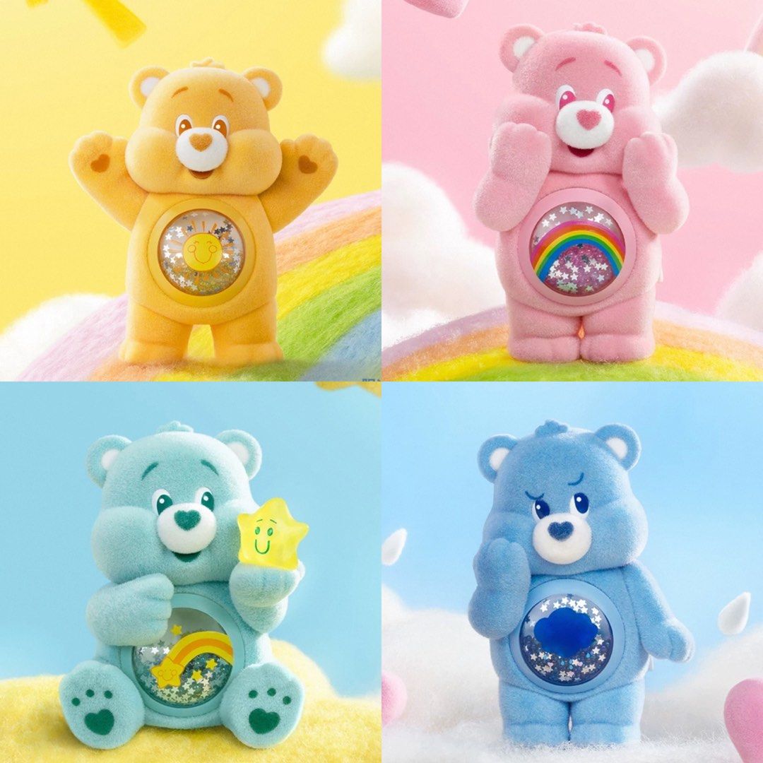CARE BEARS COLORFUL HUGS SERIES FIGURINES POPMART / FULL SET ...