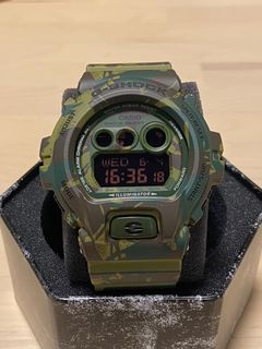 Casio G Shock 大 6900 軍綠 迷彩 GD-X6900MC-3 gdx 6900mc gshock g-shock Frogman Rangeman Mudmaster b5000 camo64215003248642110