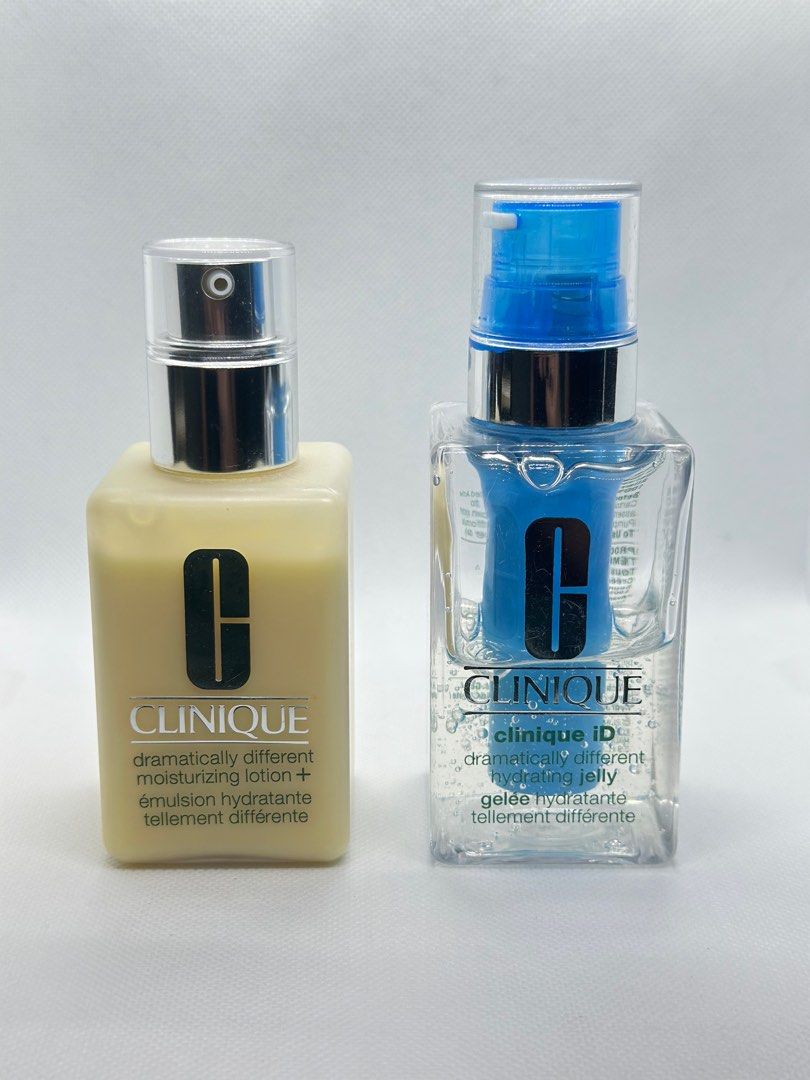 CLINIQUE MOISTURIZING LOTION AND HYDRATING JELLY (Category: Face Care) located in San Juan City. Submitted by declutterbykrispy (Listing ID 1372995419, Image 2). Description: CLINIQUE MOISTURIZING LOTION AND HYDRATING JELLY clinique ID 1000 for 2 all originals.