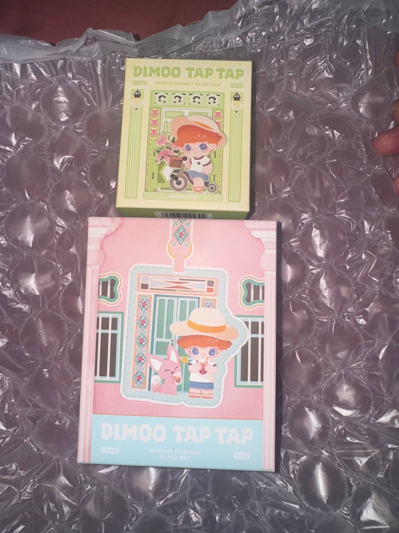 DIMOO TAP TAP mirror pendant and fridge magnet BRAND NEW, Hobbies ...