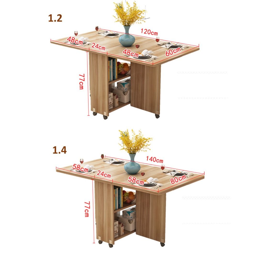 Extendable Dining Table / Foldable Table / movable table / portable table65075292629762115