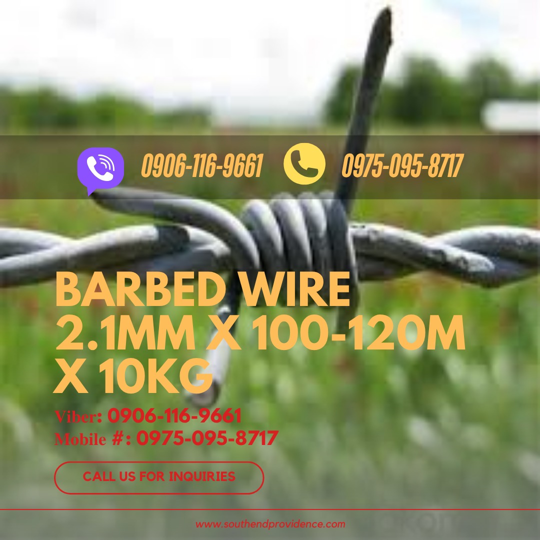 FENCE Galvanized Coat Barbed Wire Razor Wire FencHog Wire GI Sheet 4x8 ...