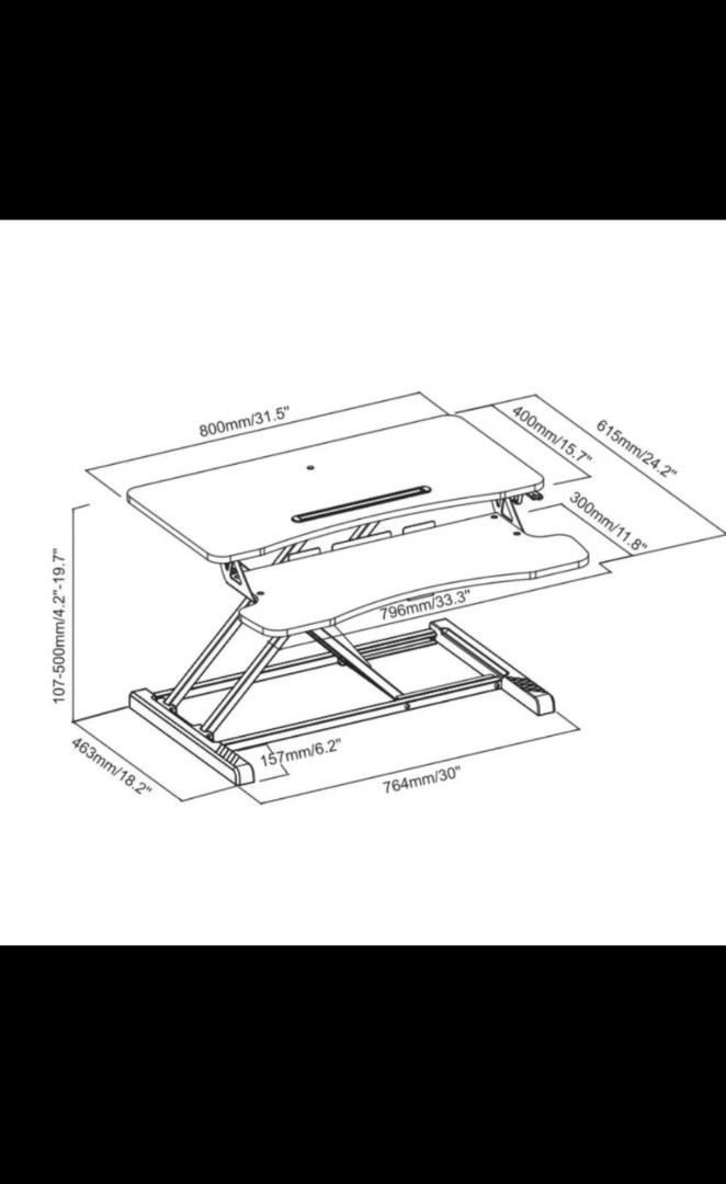 Flight Ergonomic Standing Desk63205296713729113