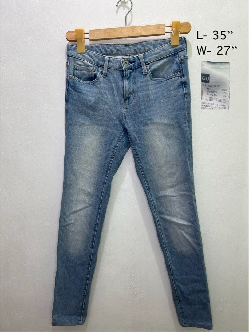 GU Denim Pants (Category: Jeans) located in Imus. Submitted by declutterbycad (Listing ID 1372858892, Image 1). Description: Price Negotibale Size indicated on the pic.