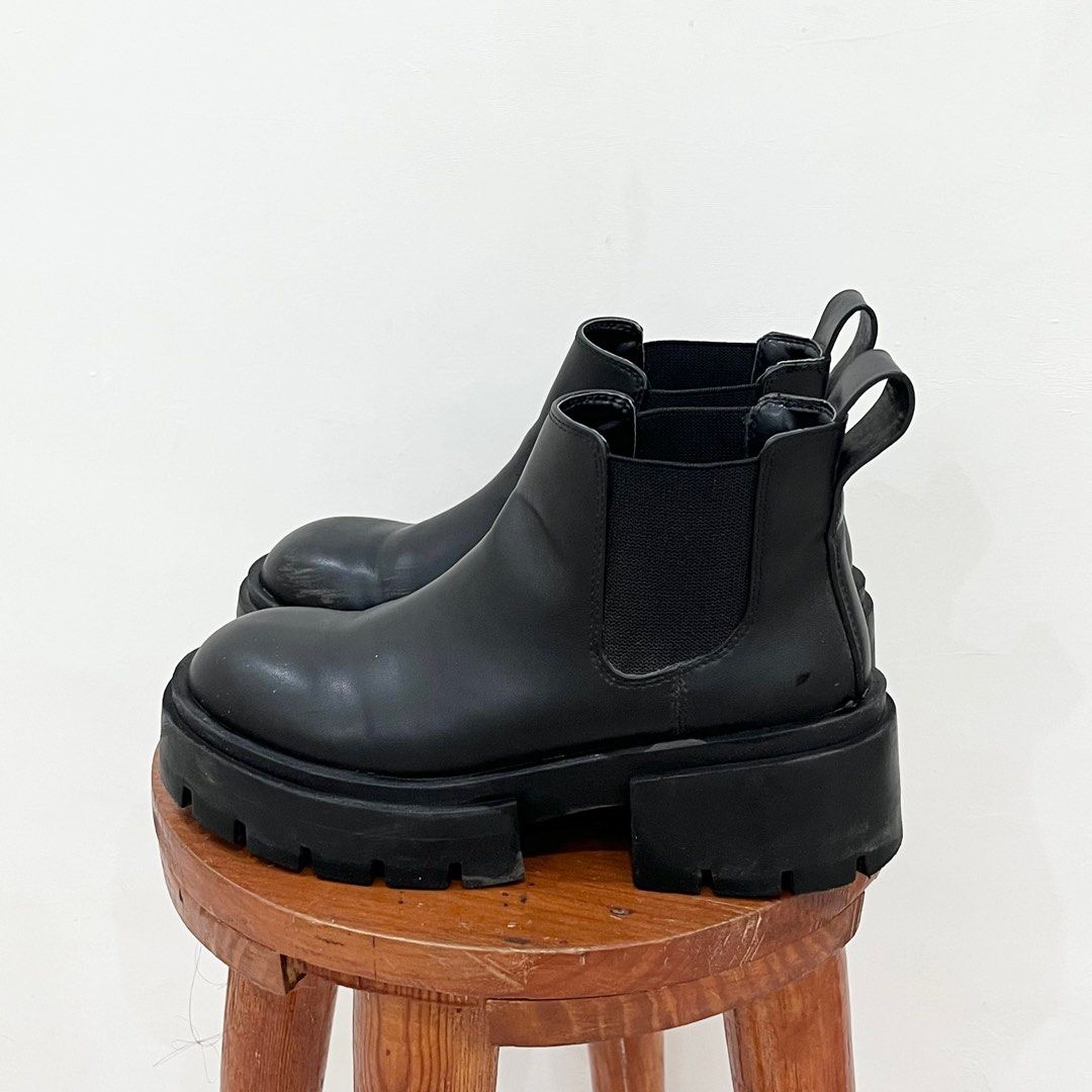 Leather Boot H&m Heeled Leather Boots