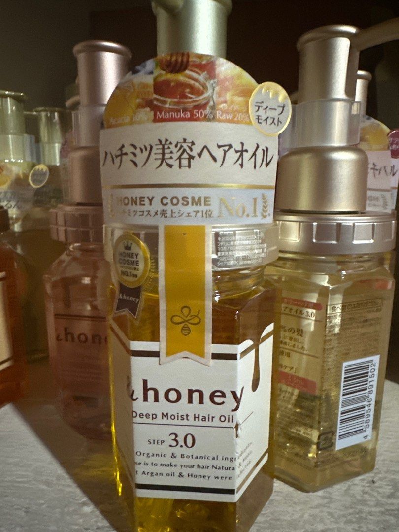 &Honey Products (Category: Hair) located in Manila. Submitted by curatedjapanproducts (Listing ID 1372874445, Image 3). Description: Selling &Honey Hair Products &Honey Hair Oil - 750 pesos &Honey Shampoo - 550 pesos &Honey Treatment - 600 pesos &Honey Moist Repair Oil Refill - 600 pesos.