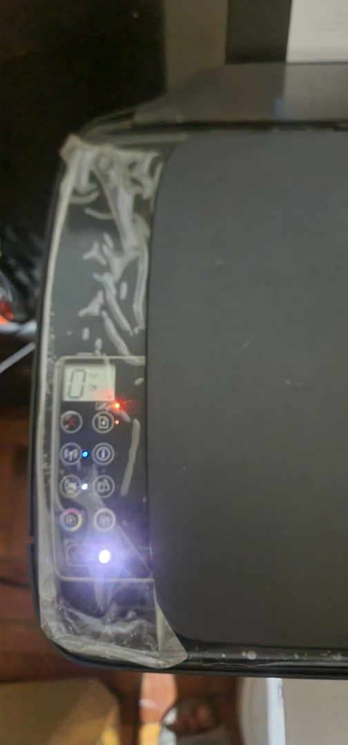 Hp wireless 415 printer (Category: Printers, Scanners & Copiers) located in Makati City. Submitted by kikowoc (Listing ID 1373035677, Image 3). Description: HP wireless 415 printer Condition: nag bblink, pero nakaka print pa rin both black and colored. walang time at balak iparepair. declutter na lang..