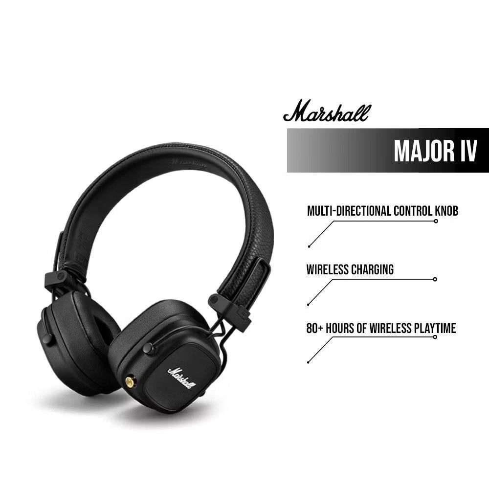 MARSHALL MAJOR IV BLUETOOTH HEADPHONES (Category: Headphones & Headsets) located in Paranaque City. Submitted by powerzone0517 (Listing ID 1372897880, Image 3). Description: .