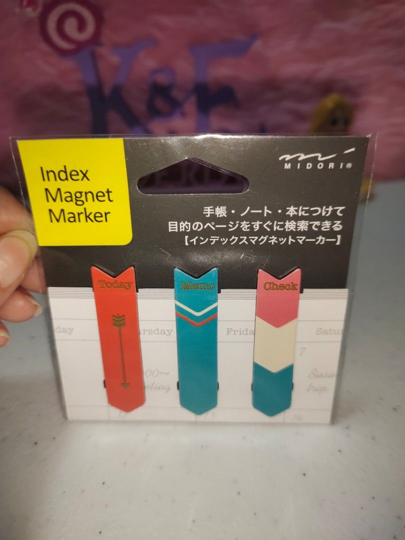 Midori Index Magnet Marker (Category: Stationery & School Supplies) located in Angono. Submitted by fairymama28 (Listing ID 1372984570, Image 1). Description: .