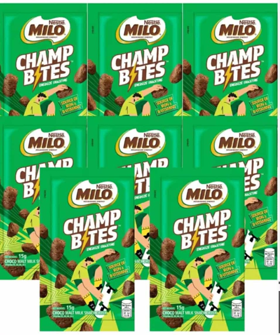 MILO Champ Bites, Food & Drinks, Local Eats on Carousell