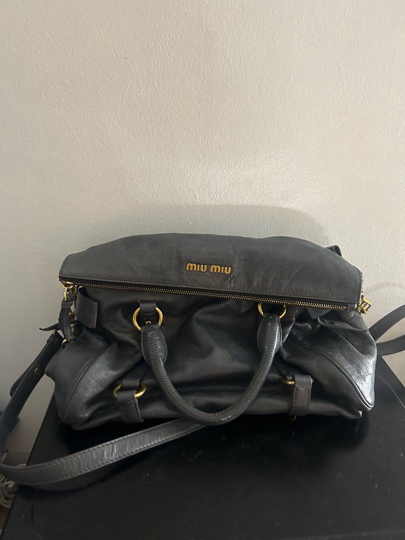 Miu Miu Bow Bag (Category: Luxury Bags & Wallets) located in Taguig. Submitted by bottoms.up.diaries (Listing ID 1372955118, Image 1). Description: RFS: Decluttering Auth Miu Miu Bow Bag Usually Sold at around 600 USD Selling for only 25,000 Slightly Nego Message for more deets or pics❤️ what u see is what u get no return no exchange.