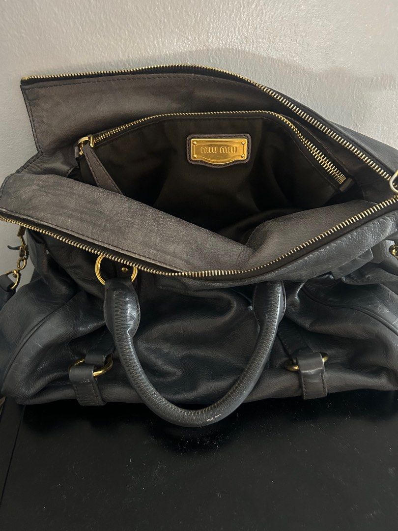 Miu Miu Bow Bag (Category: Luxury Bags & Wallets) located in Taguig. Submitted by bottoms.up.diaries (Listing ID 1372955118, Image 3). Description: RFS: Decluttering Auth Miu Miu Bow Bag Usually Sold at around 600 USD Selling for only 25,000 Slightly Nego Message for more deets or pics❤️ what u see is what u get no return no exchange.