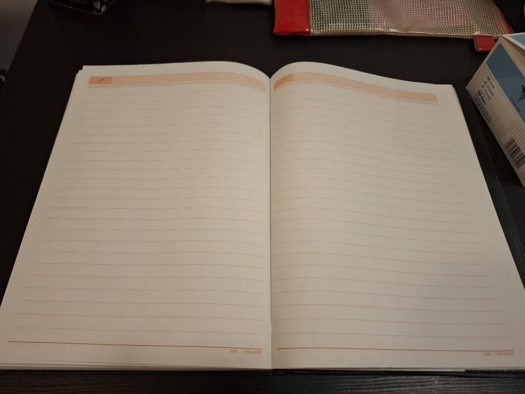 Notebook (Category: Stationery & School Supplies) located in Singapore. Submitted by sunnyqf (Listing ID 1373017864, Image 3). Description: Leather cover.