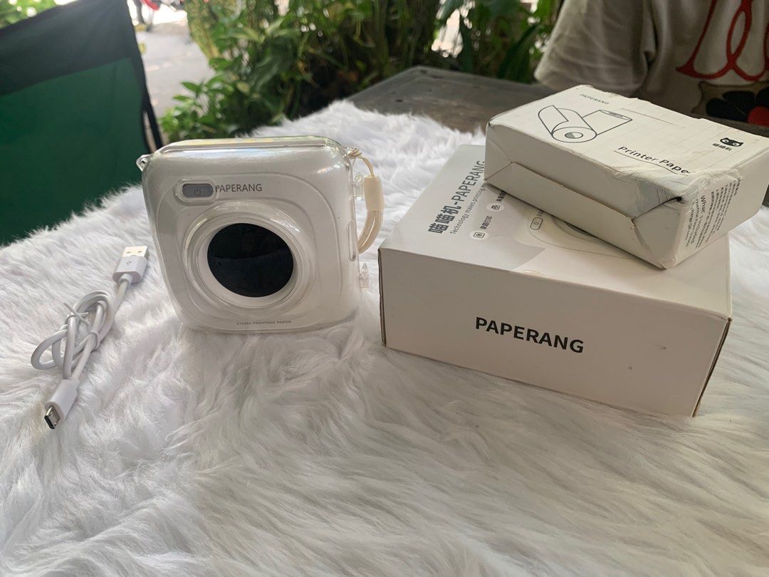 Paperang P1, mini wireless inkless photo printer (Category: Printers, Scanners & Copiers) located in Santa Rosa. Submitted by totsytrove (Listing ID 1372897603, Image 1). Description: ~ Payment First ~Mode of payment :Gcash ~Corier:J&T or Lalamove💛 .