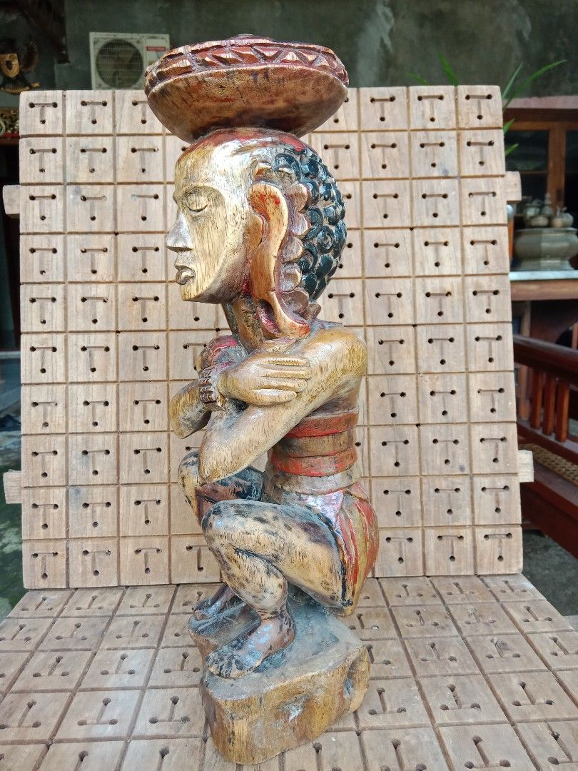 patung adat primitif (Kategori: Pajangan Antik) berada di Semarang. Dikirim oleh loekoemotive (ID iklan 1372881556, Gambar 3). Deskripsi: patung adat kalimantan primitif bahan kayu,ukuran tinggi 40 cm..